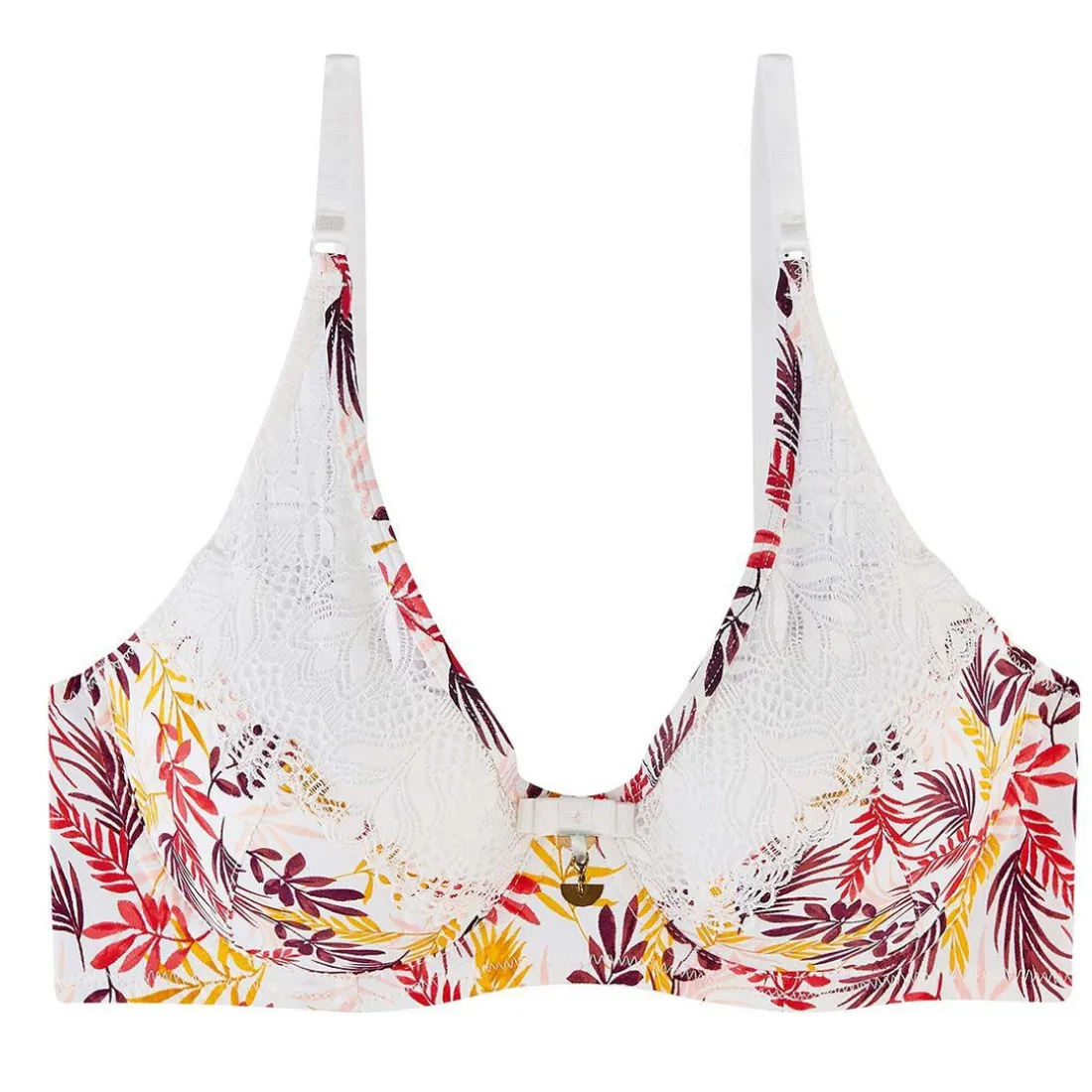 Soutien-gorge coques moulées armatures - Blanc Pomm Poire