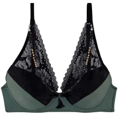 Soutien-gorge coques moulées armatures - Vert Pomm Poire