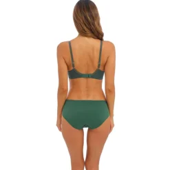 Soutien-gorge coques moulées armatures à Dentelle Florale Dorée - Vert - Wacoal Lingerie