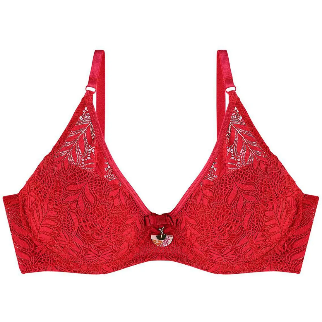 Soutien-gorge coques moulées armatures - Rouge Pomm Poire
