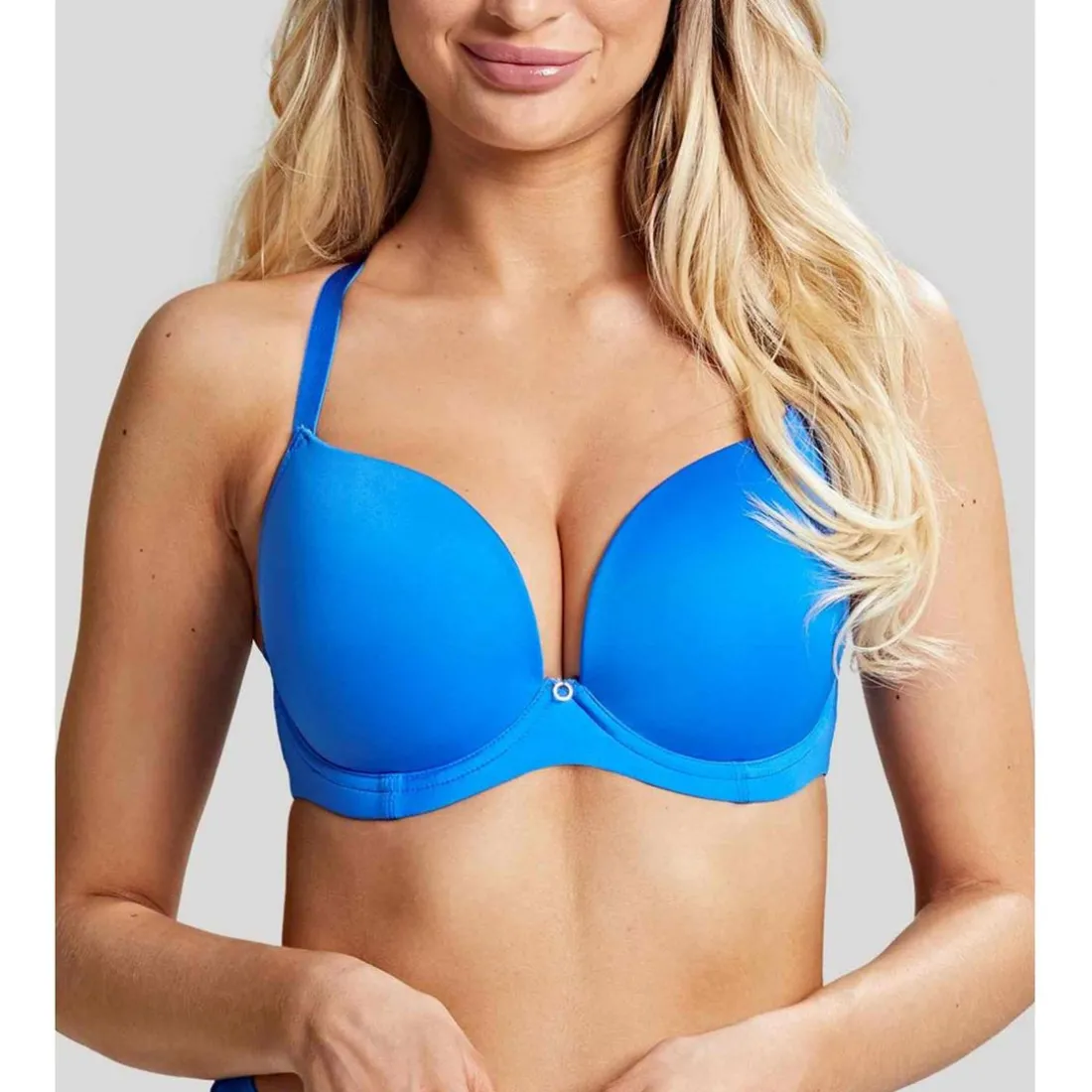 Soutien-gorge coques moulées armatures Bleu - Cleo by Panache
