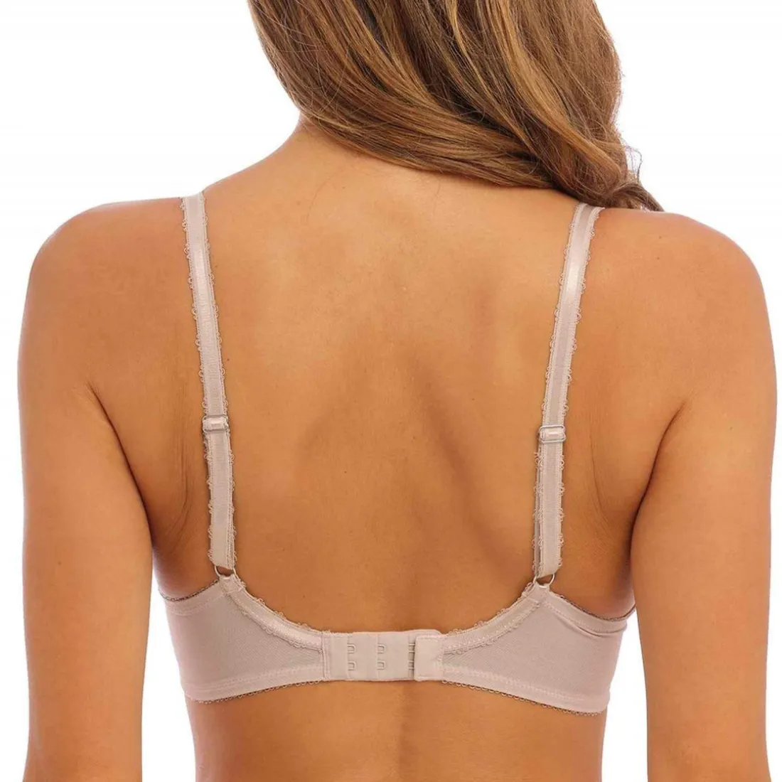 Soutien-gorge coques moulées armatures à Broderie Fine - Beige - Wacoal Lingerie