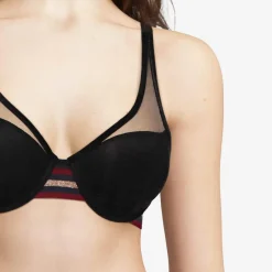 Soutien-gorge coques plongeant armatures - Noir Passionata - STREET