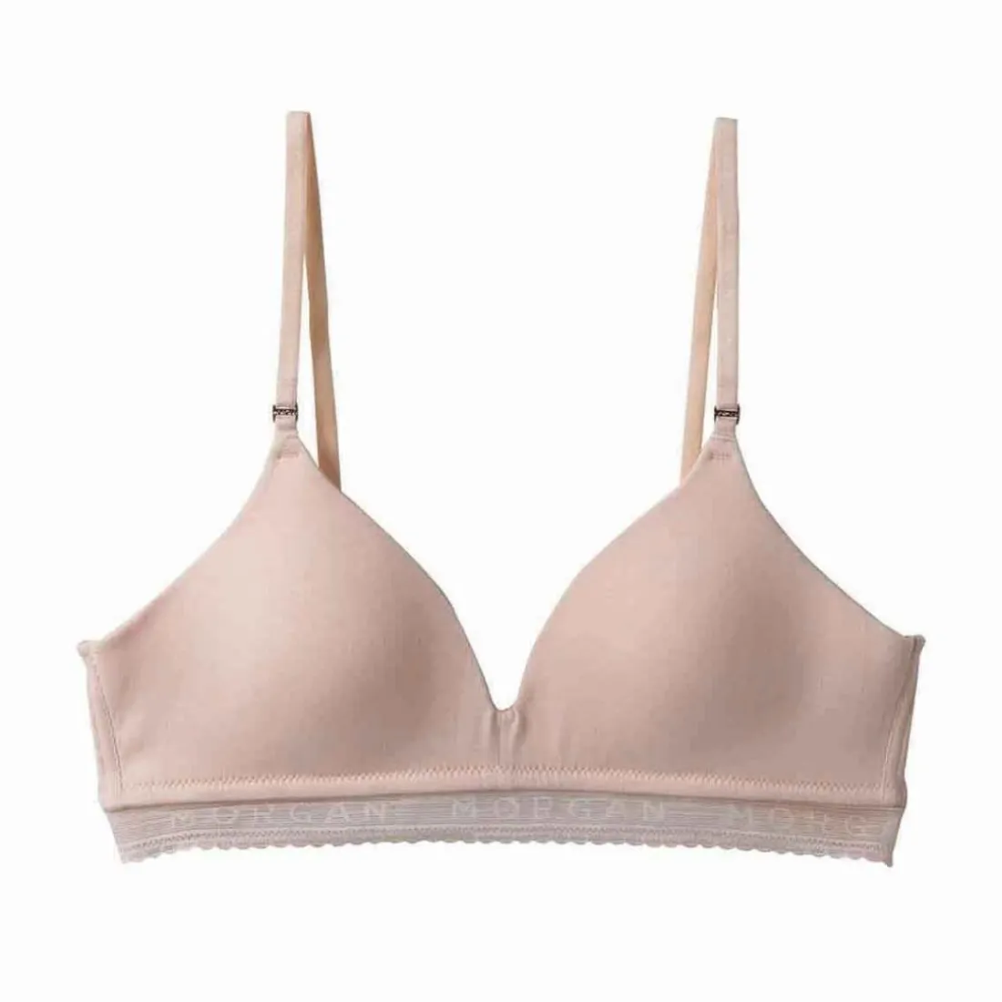 Soutien-gorge coques souples nude Eva rose