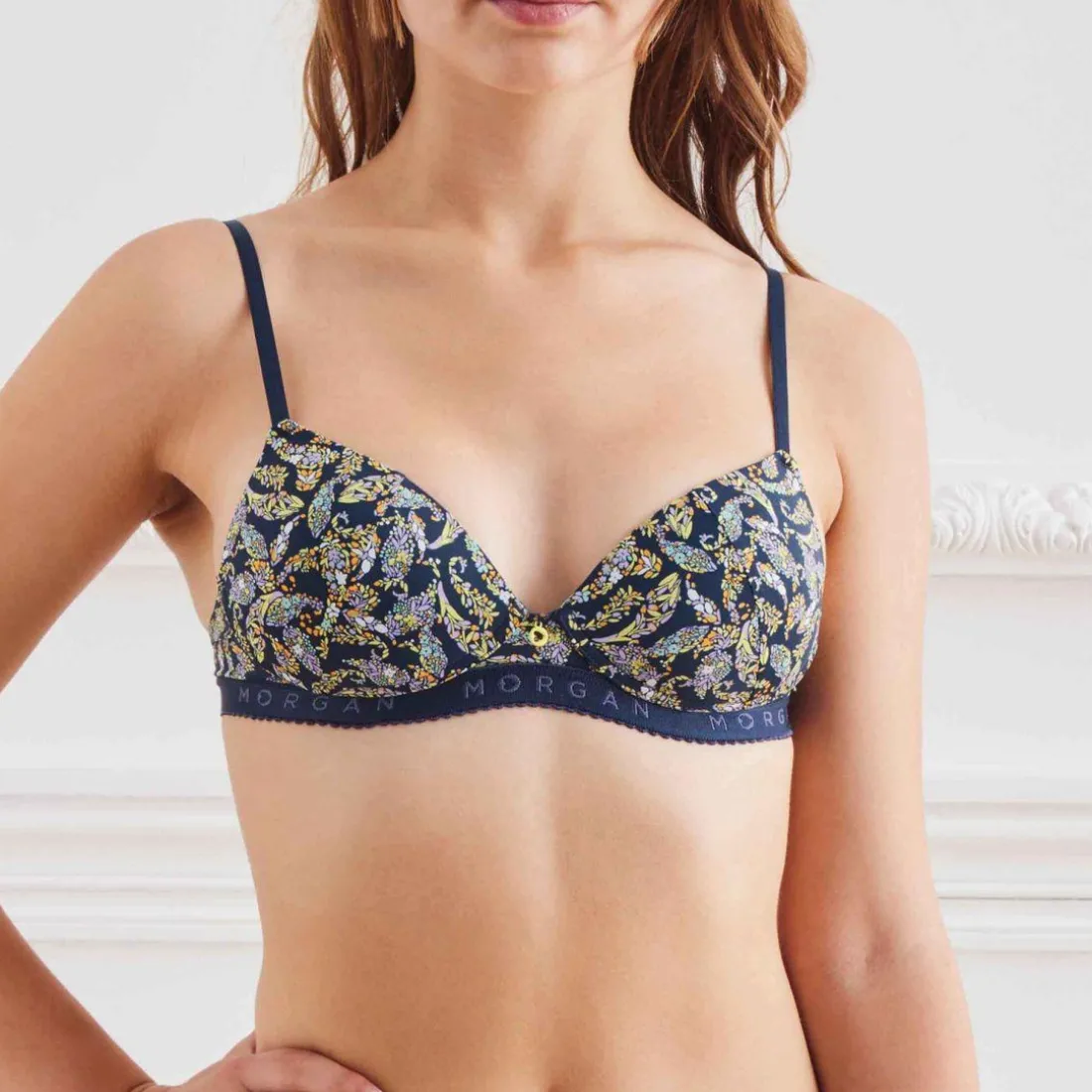 Soutien-gorge Coques Souples - Bleu Morgan Lingerie
