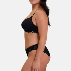 Soutien-gorge coques spacer avec armatures - Noir