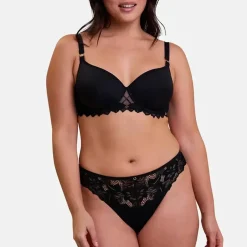 Soutien-gorge coques spacer avec armatures - Noir