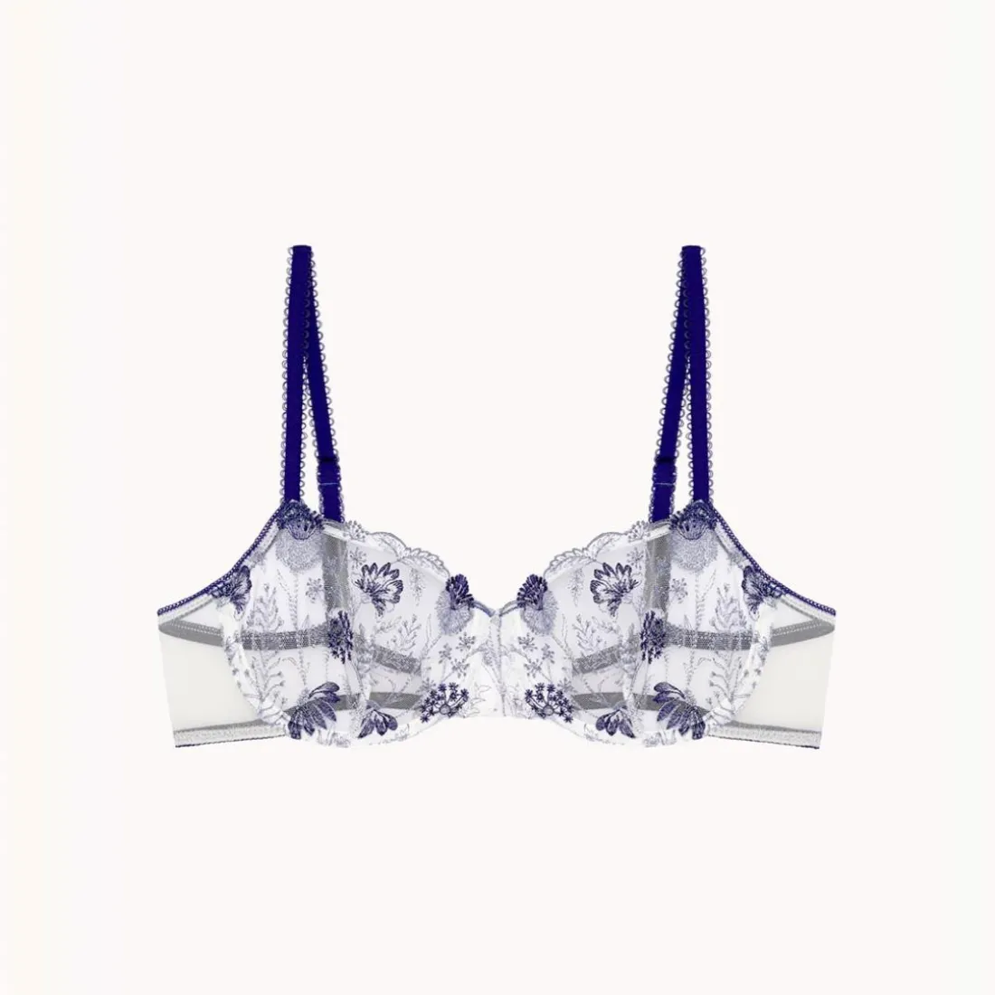 Soutien-gorge corbeille à armatures - Violet