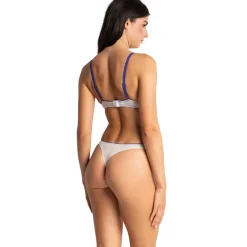 Soutien-gorge corbeille à armatures - Violet