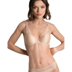 Soutien-gorge corbeille à armatures beige