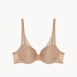 Soutien-gorge corbeille à armatures beige
