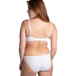 Soutien-gorge corbeille à armatures - Blanc