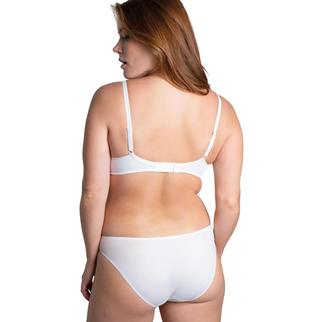 Soutien-gorge corbeille à armatures - Blanc