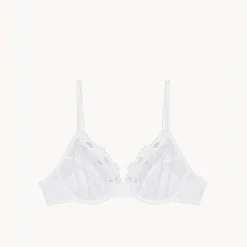 Soutien-gorge corbeille à armatures - Blanc