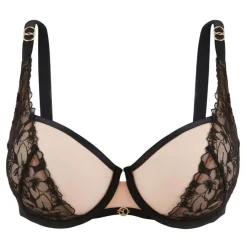 Soutien-gorge corbeille à armatures Deva - Noir