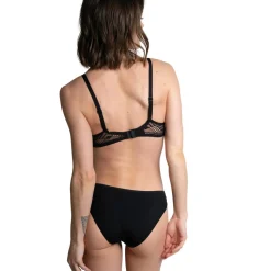 Soutien-gorge corbeille à armatures noir