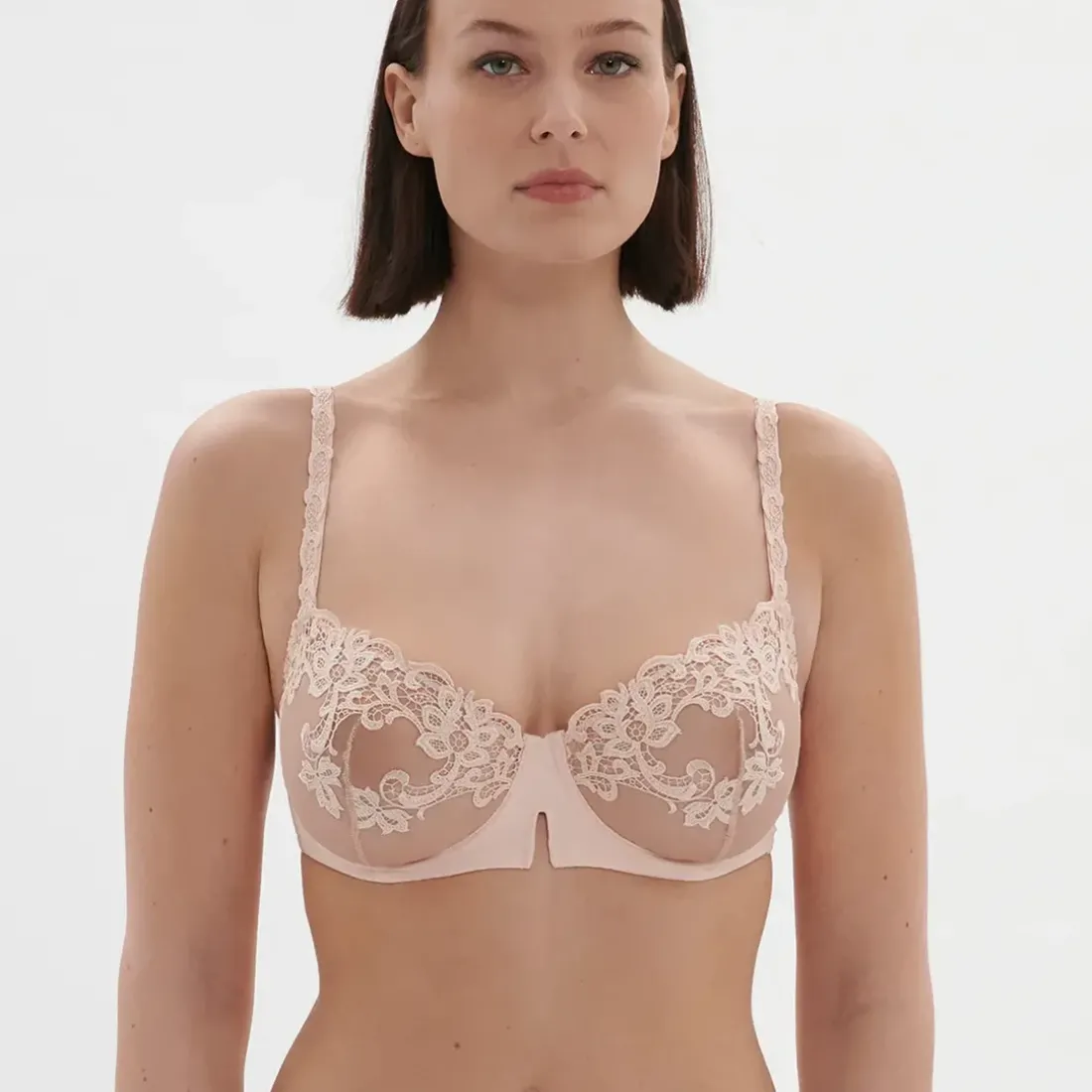 Soutien-gorge corbeille à armatures
