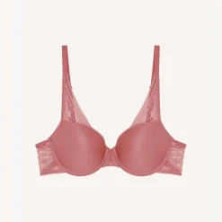 Soutien-gorge corbeille à armatures rose