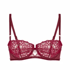Soutien-gorge corbeille - Rouge Spinelle