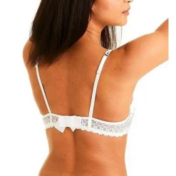 Soutien-gorge corbeille armatures Blanc Meringue Camille Cerf et Pomm'poire