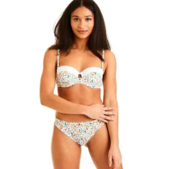 Soutien-gorge corbeille armatures Blanc Meringue Camille Cerf et Pomm'poire
