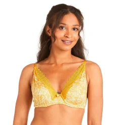 Soutien-gorge corbeille armatures Pomm Poire Jaune