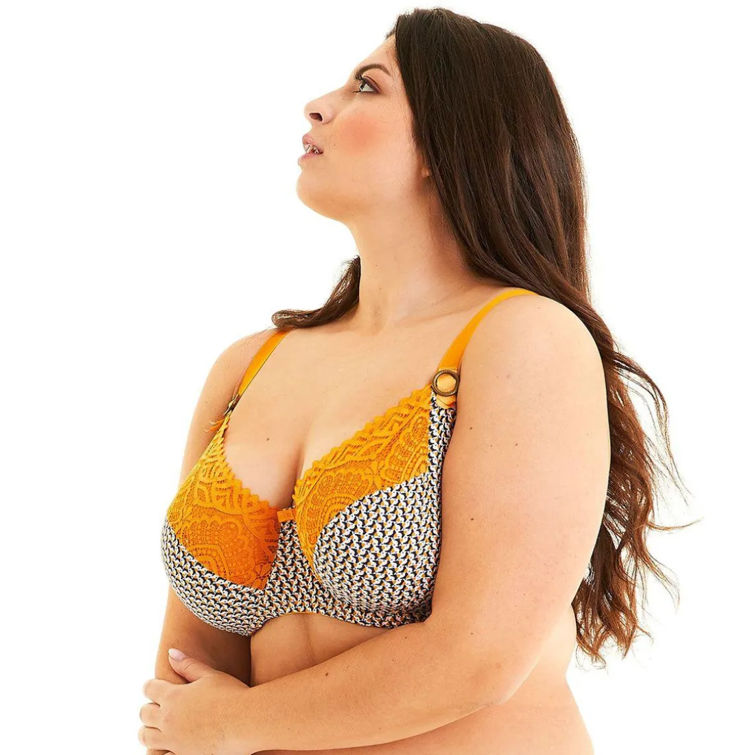 Soutien-gorge Corbeille Armatures - Jaune