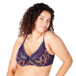 Soutien-gorge corbeille armatures Bleu Pomm Poire