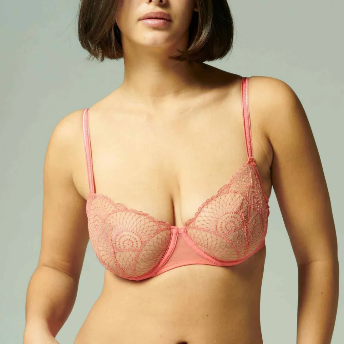 Soutien-gorge Corbeille Armatures - Orange