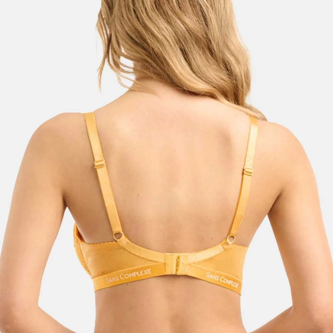 Soutien-Gorge Corbeille Armatures Jaune Sans Complexe