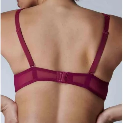 Soutien-gorge corbeille armatures - Violet