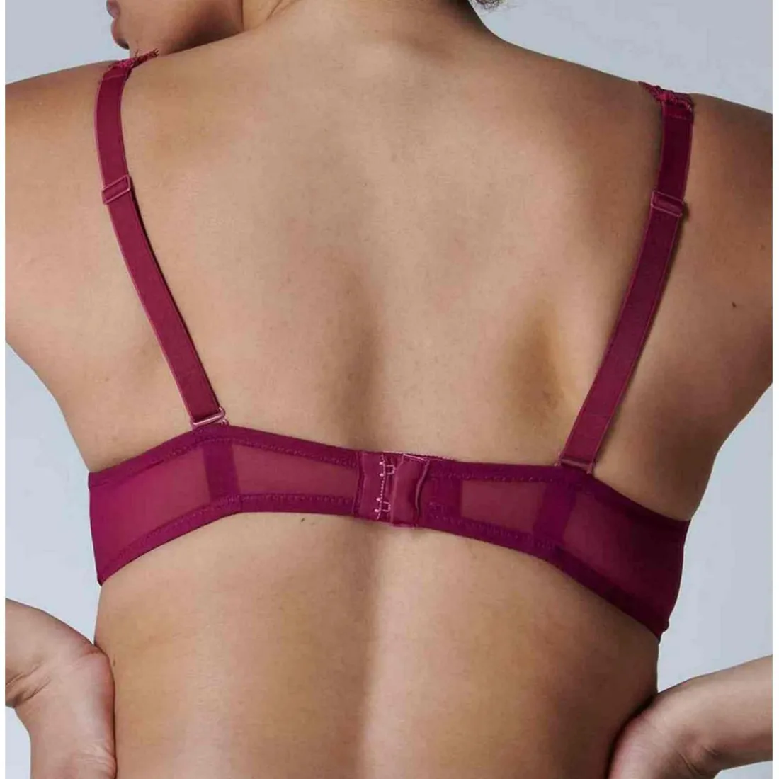 Soutien-gorge corbeille armatures - Violet