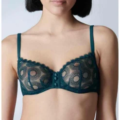 Soutien-gorge corbeille armatures - Bleu