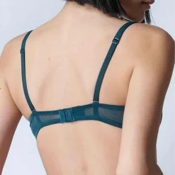 Soutien-gorge corbeille armatures - Bleu
