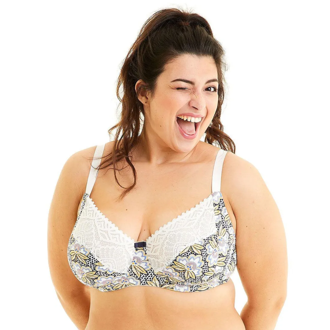 Soutien-gorge Corbeille Armatures - Blanc