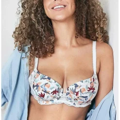 Soutien-Gorge Corbeille Armatures - Sans Complexe Bleu