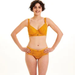 Soutien-gorge corbeille armatures - Jaune Pomm Poire