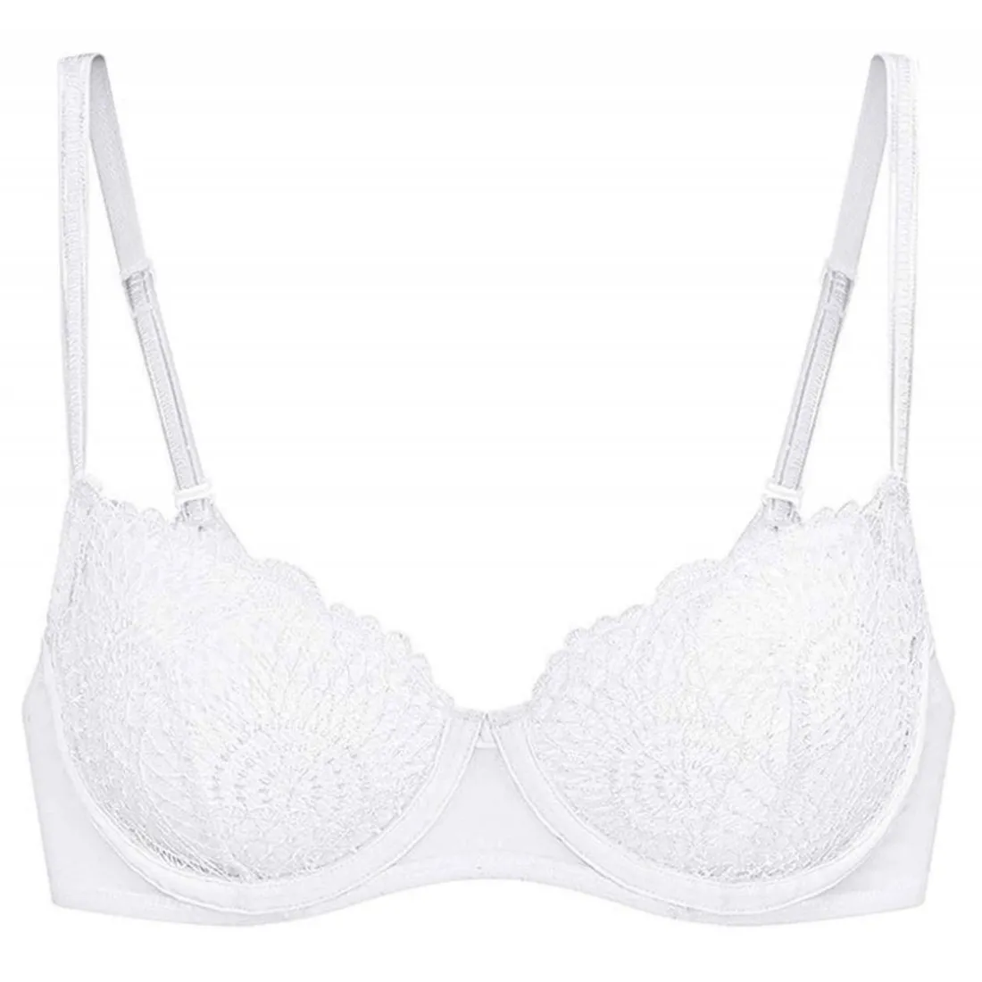 Soutien-gorge Corbeille Armatures - Blanc