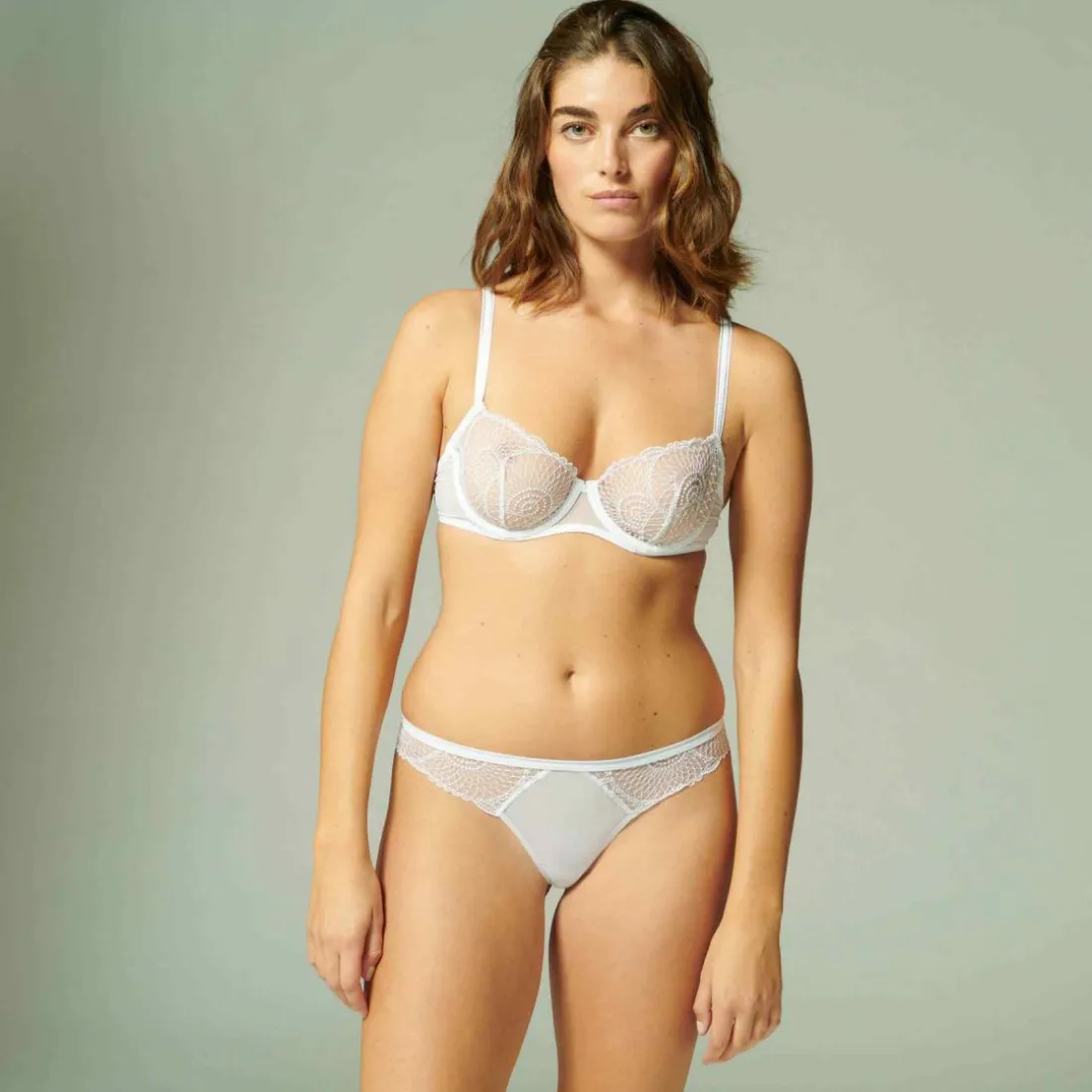 Soutien-gorge Corbeille Armatures - Blanc