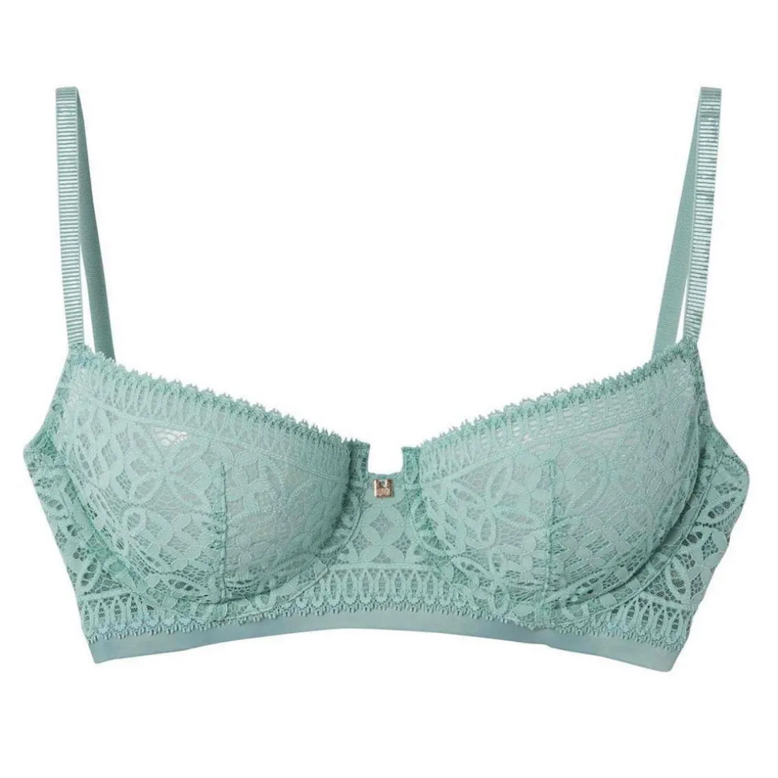 Soutien-gorge corbeille armatures Vert Madeleine Camille Cerf x Pomm Poire