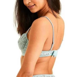 Soutien-gorge corbeille armatures Vert Madeleine Camille Cerf x Pomm Poire