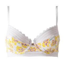 Soutien-gorge corbeille blanc Tina