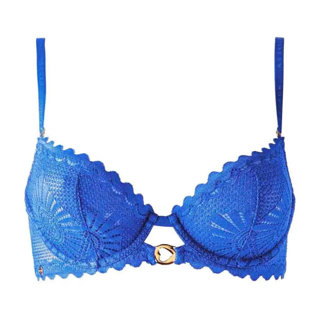 Soutien-gorge corbeille bleu Lison