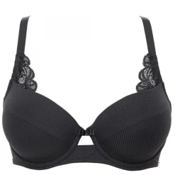 Soutien-gorge corbeille coques armatures noir