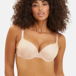 Soutien-Gorge Corbeille Coques Armatures Beige Sans Complexe