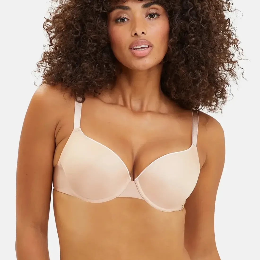 Soutien-Gorge Corbeille Coques Armatures Beige Sans Complexe