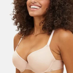 Soutien-Gorge Corbeille Coques Armatures Beige Sans Complexe
