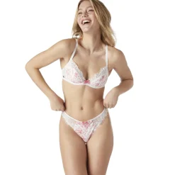 Soutien-gorge corbeille ivoire Etoffe blanc