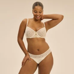 Soutien-gorge corbeille naturel