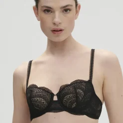 Soutien-gorge corbeille Noir